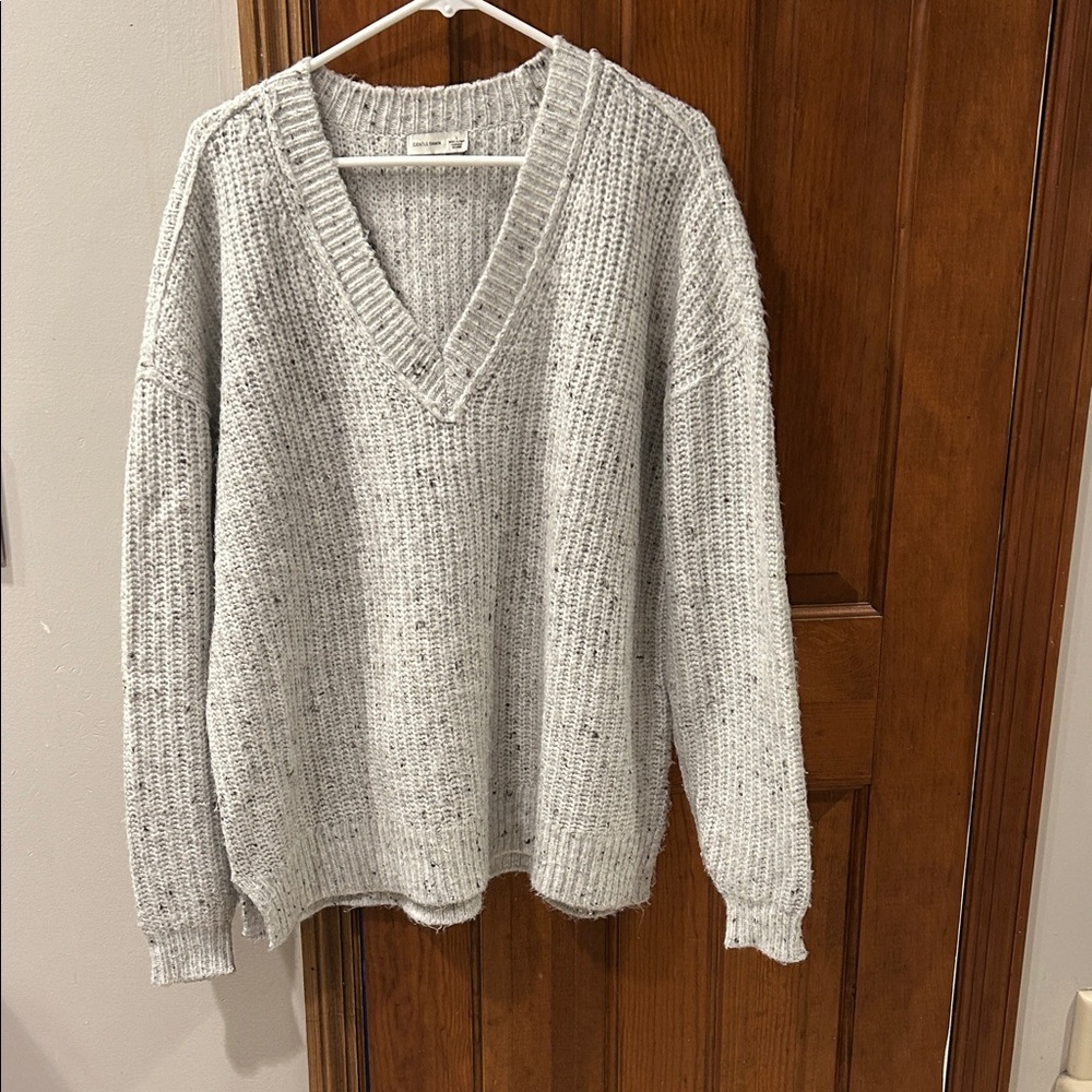 Gentle Fawn Oversized Cozy V-Neck Sweater Cozy Women’s Large